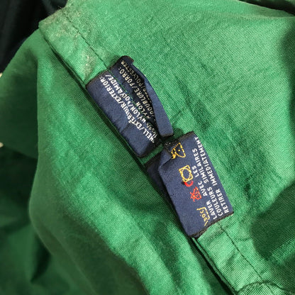 【中古品】【メンズ】 TOMMY HILFIGER トミー ヒルフィガー NYLON JACKET ナイロン ジャケット ブルガリア製 アウター 古着 147-260212-mh-09-fuz サイズ：L カラー：グリーン 万代Net店