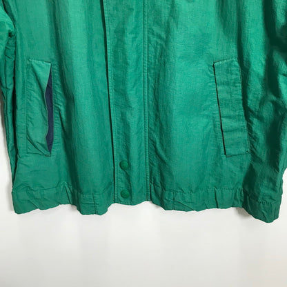 【中古品】【メンズ】 TOMMY HILFIGER トミー ヒルフィガー NYLON JACKET ナイロン ジャケット ブルガリア製 アウター 古着 147-260212-mh-09-fuz サイズ：L カラー：グリーン 万代Net店