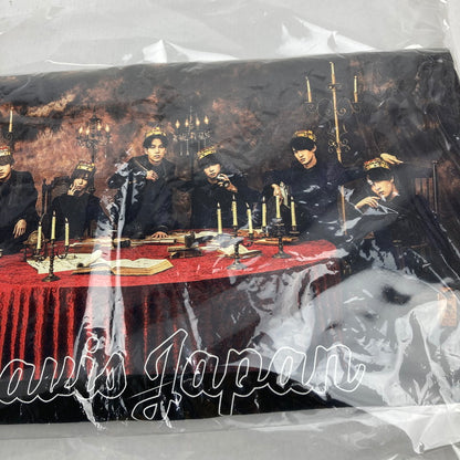 【中古品】 Travis Japan Tシャツ ブラック 「Travis Japan Live tour 2021 IMAGE NATION～全国ツアーしちゃってもいいですかっ!?～」 086-251130-io-14-fuz 万代Net店