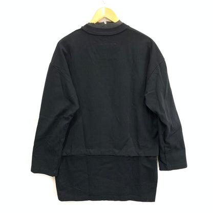 【中古品】【メンズ】 UNITED ARROWS & SONS ユナイテッドアローズ アンド サンズ PLAIN LONGSLEEVE TEE 長袖Tシャツ カットソー トップス ブランド 古着 140-250607-gm-03-fuz サイズ：L カラー：ブラック 万代Net店