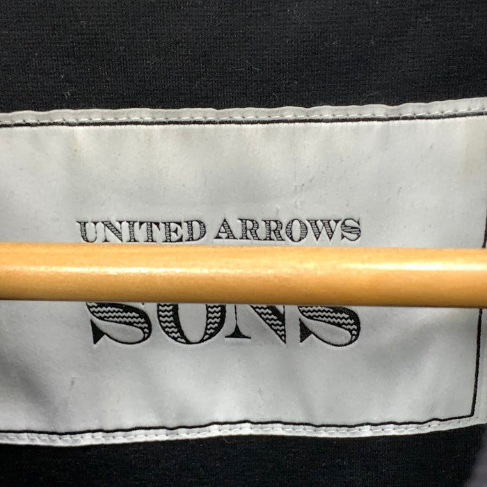 【中古品】【メンズ】 UNITED ARROWS & SONS ユナイテッドアローズ アンド サンズ PLAIN LONGSLEEVE TEE 長袖Tシャツ カットソー トップス ブランド 古着 140-250607-gm-03-fuz サイズ：L カラー：ブラック 万代Net店