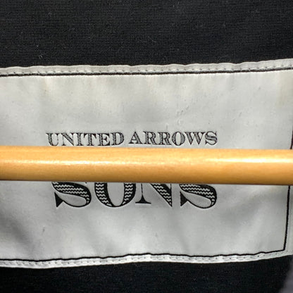【中古品】【メンズ】 UNITED ARROWS & SONS ユナイテッドアローズ アンド サンズ PLAIN LONGSLEEVE TEE 長袖Tシャツ カットソー トップス ブランド 古着 140-250607-gm-03-fuz サイズ：L カラー：ブラック 万代Net店
