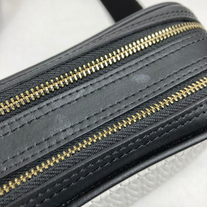 【中古品】【レディース】 FURLA フルラ ミニ ショルダーバッグ カバン 180-260115-ky-03-fuz カラー：ブラック/ホワイト 万代Net店