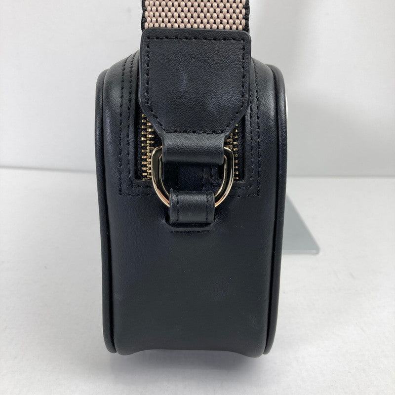 【中古品】【レディース】 FURLA フルラ ミニ ショルダーバッグ カバン 180-260115-ky-03-fuz カラー：ブラック/ホワイト 万代Net店