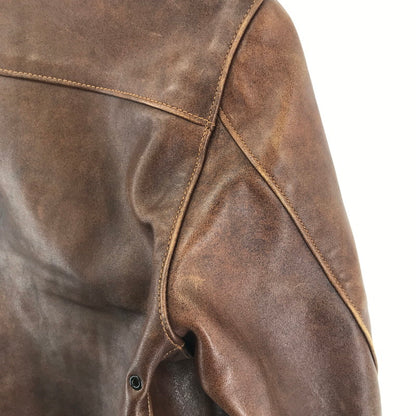 【中古品】【メンズ】  FREEWHEELERS フリーホイーラーズ LEATHER TOGS MFG. CO. 1928’S TYPE A-1 JACKET レザー トグス ジャケット アウター 古着 145-250507-mh-12-fuz サイズ：36 カラー：ブラウン 万代Net店