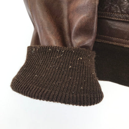 【中古品】【メンズ】  FREEWHEELERS フリーホイーラーズ LEATHER TOGS MFG. CO. 1928’S TYPE A-1 JACKET レザー トグス ジャケット アウター 古着 145-250507-mh-12-fuz サイズ：36 カラー：ブラウン 万代Net店