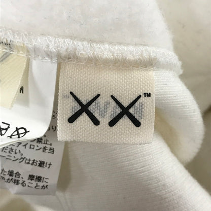 【中古品】【メンズ】 HUMAN MADE×KAWS ヒューマンメード × カウズ PULLOVER PARKER プルオーバー パーカー トレーナー トップス 古着 142-250507-mh-01-fuz サイズ：S カラー：ホワイト 万代Net店