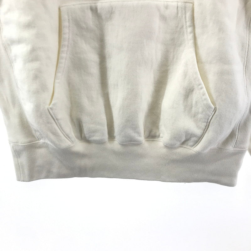 【中古品】【メンズ】 HUMAN MADE×KAWS ヒューマンメード × カウズ PULLOVER PARKER プルオーバー パーカー トレーナー トップス 古着 142-250507-mh-01-fuz サイズ：S カラー：ホワイト 万代Net店
