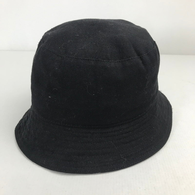 【中古品】【メンズ/レディース】 OFF-WHITE オフホワイト COTTON BUCKET HAT コットン バケット ハット 帽子 185-250508-mh-09-fuz サイズ：OS カラー：ブラック 万代Net店