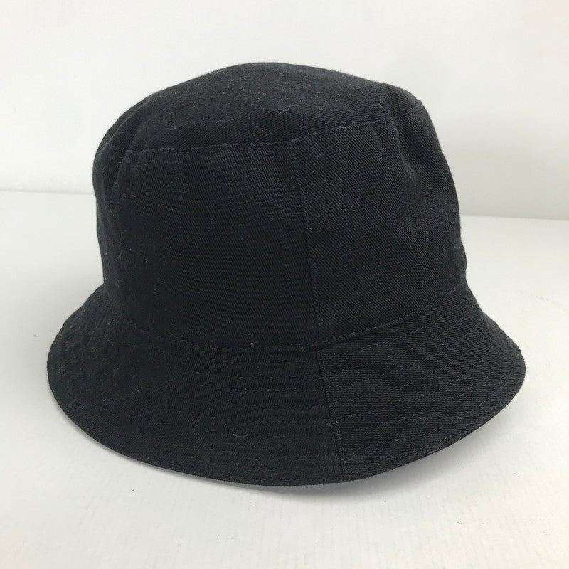 【中古品】【メンズ/レディース】 OFF-WHITE オフホワイト COTTON BUCKET HAT コットン バケット ハット 帽子 185-250508-mh-09-fuz サイズ：OS カラー：ブラック 万代Net店