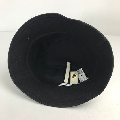 【中古品】【メンズ/レディース】 OFF-WHITE オフホワイト COTTON BUCKET HAT コットン バケット ハット 帽子 185-250508-mh-09-fuz サイズ：OS カラー：ブラック 万代Net店