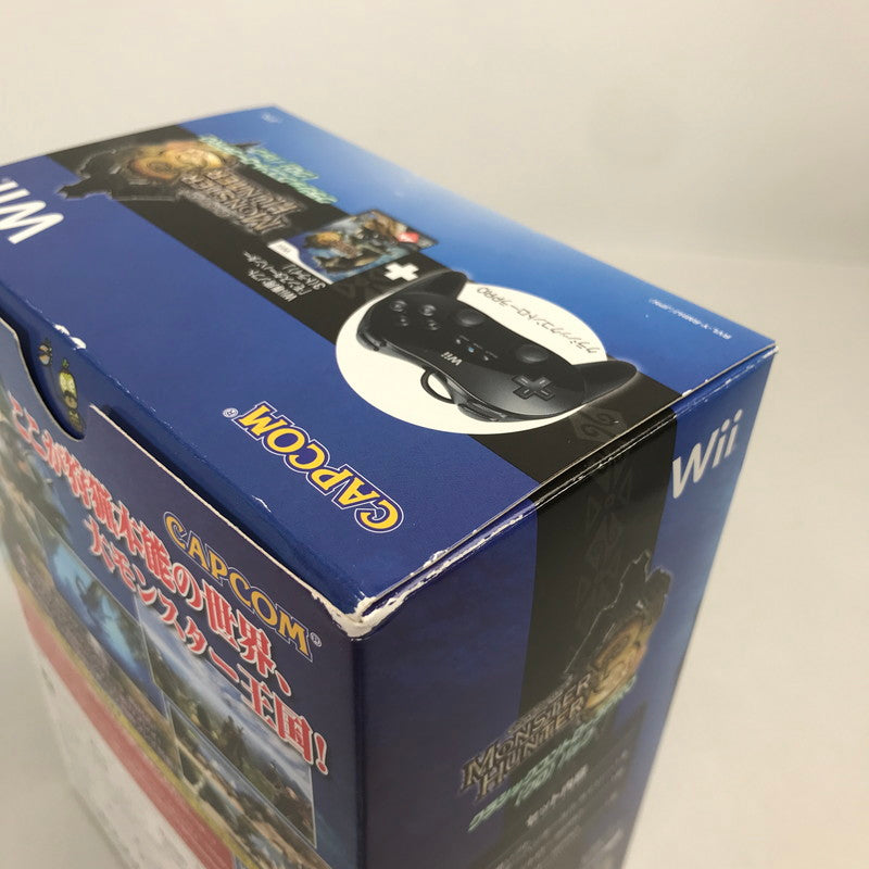 【中古美品】 Wii ウィー モンスターハンター3 (トライ) クラシック コントローラ PRO モンハン ソフト [CERO区分_C/ 15歳以上対象] ゲーム 028-251016-mh-01-fuz 万代Net店