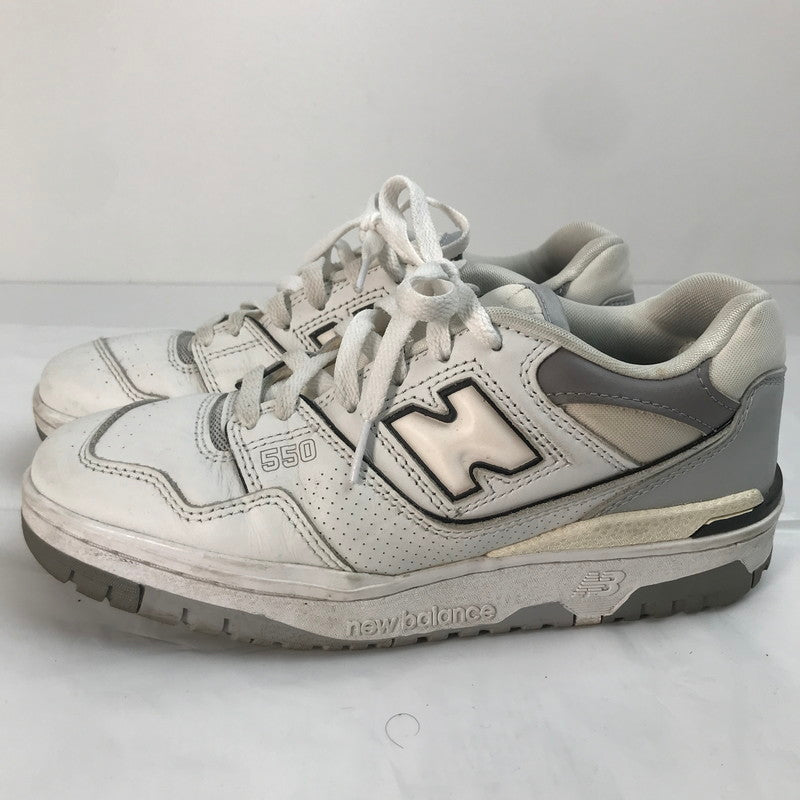 【中古品】【メンズ】 NEW BALANCE ニューバランス BB550PWA スニーカー 靴 166-250824-nm-55-fuz サイズ：25 カラー：ホワイト 万代Net店