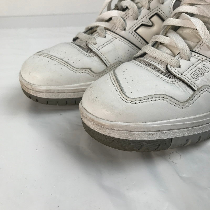 【中古品】【メンズ】 NEW BALANCE ニューバランス BB550PWA スニーカー 靴 166-250824-nm-55-fuz サイズ：25 カラー：ホワイト 万代Net店