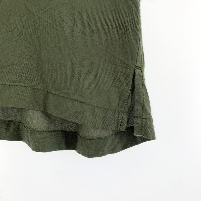 【中古品】【メンズ】 SILAS サイラス FLAMINGO OPEN SHIRT フラミンゴ オープンシャツ 半袖シャツ KHAKI SIZE:M ※襟スレ・毛玉の着用感あり 142-260917-io-24-fuzh カラー：カーキ 万代Net店