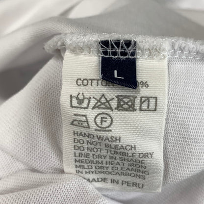 【中古品】【メンズ】 HANDVEARK HVNV-5 半袖Tシャツ カットソー トップス ブランド 古着 140-250607-gm-07-fuz サイズ：L カラー：ホワイト 万代Net店