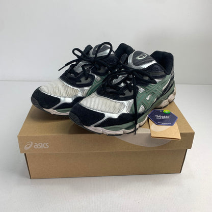 【中古品】【メンズ】 ASICS 1201A789-101 GEL NYC ’WHITE BLACK IVY’ スニーカー 靴 アシックス 162-250510-st-05-fuz サイズ：27.0cm カラー：シルバー 万代Net店