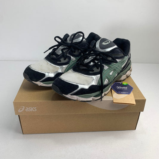 【中古品】【メンズ】 ASICS 1201A789-101 GEL NYC ’WHITE BLACK IVY’ スニーカー 靴 アシックス 162-250510-st-05-fuz サイズ：27.0cm カラー：シルバー 万代Net店