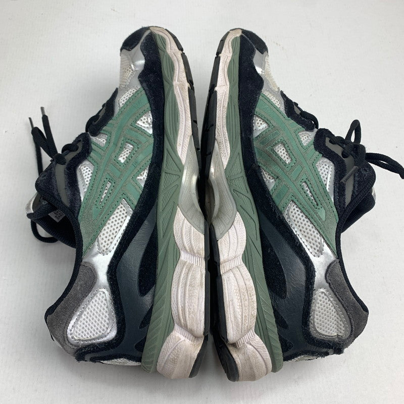 【中古品】【メンズ】 ASICS 1201A789-101 GEL NYC ’WHITE BLACK IVY’ スニーカー 靴 アシックス 162-250510-st-05-fuz サイズ：27.0cm カラー：シルバー 万代Net店