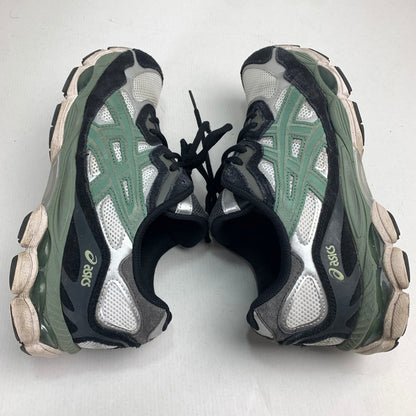 【中古品】【メンズ】 ASICS 1201A789-101 GEL NYC ’WHITE BLACK IVY’ スニーカー 靴 アシックス 162-250510-st-05-fuz サイズ：27.0cm カラー：シルバー 万代Net店