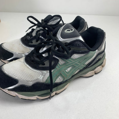 【中古品】【メンズ】 ASICS 1201A789-101 GEL NYC ’WHITE BLACK IVY’ スニーカー 靴 アシックス 162-250510-st-05-fuz サイズ：27.0cm カラー：シルバー 万代Net店