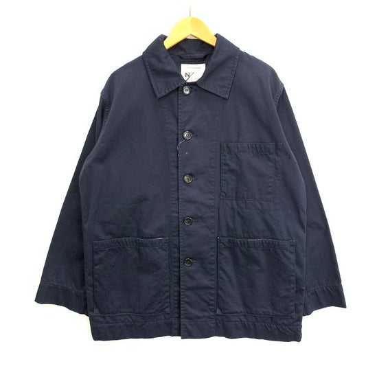 【中古品】【メンズ】 NEUTRALWORKS KSU12142 カバーオール アウター ブランド 古着 ジャケット 140-250607-gm-10-fuz サイズ：L カラー：ネイビー 万代Net店