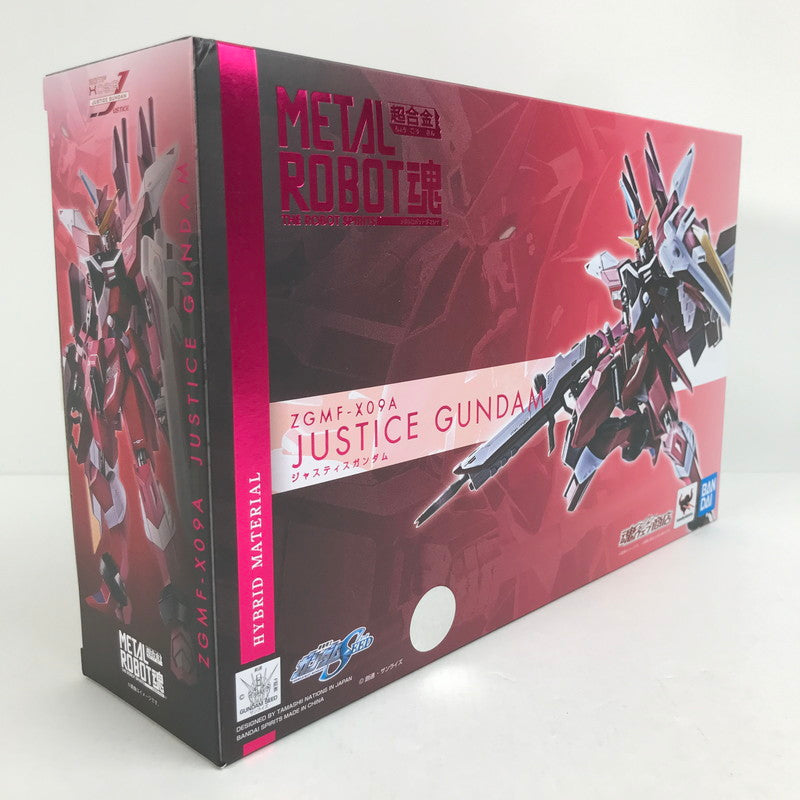 【中古品】 完備品 METAL ROBOT魂 ＜SIDE MS＞ ジャスティスガンダム フィギュア ガンダム 箱傷みあり 056-260416-io-16-fuzh 万代Net店