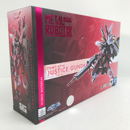 【中古品】 完備品 METAL ROBOT魂 ＜SIDE MS＞ ジャスティスガンダム フィギュア ガンダム 箱傷みあり 056-260416-io-16-fuzh 万代Net店