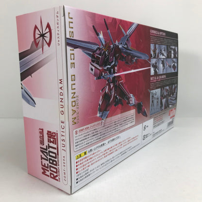 【中古品】 完備品 METAL ROBOT魂 ＜SIDE MS＞ ジャスティスガンダム フィギュア ガンダム 箱傷みあり 056-260416-io-16-fuzh 万代Net店