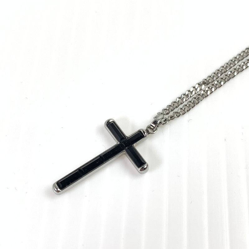 【中古品】【レディース】 SWAROVSKI スワロフスキー GOVERN ネックレス アクセサリー 十字架 SILVER 193-261013-io-25-fuzh カラー：シルバー 万代Net店