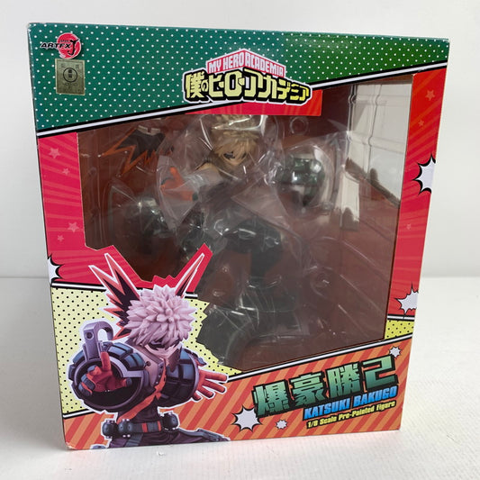 【中古美品】 未開封（箱に若干日焼けあり）ARTFIX J 1/8Scale Pre-Painted figure 爆豪勝己 僕のヒーローアカデミア フィギュア ヒロアカ おもちゃ 064-250514-nm-03-fuz 万代Net店