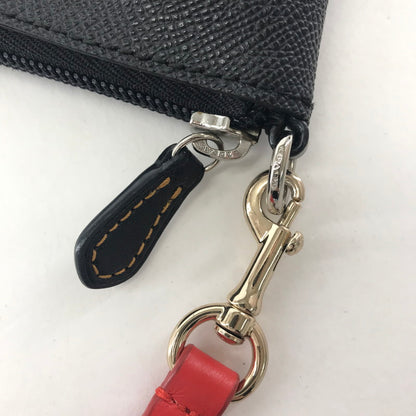 【中古品】【レディース】 COACH コーチ クラッチバッグ ハンドバッグ ポーチ カバン 180-250925-ky-07-fuz カラー：ブラック 万代Net店