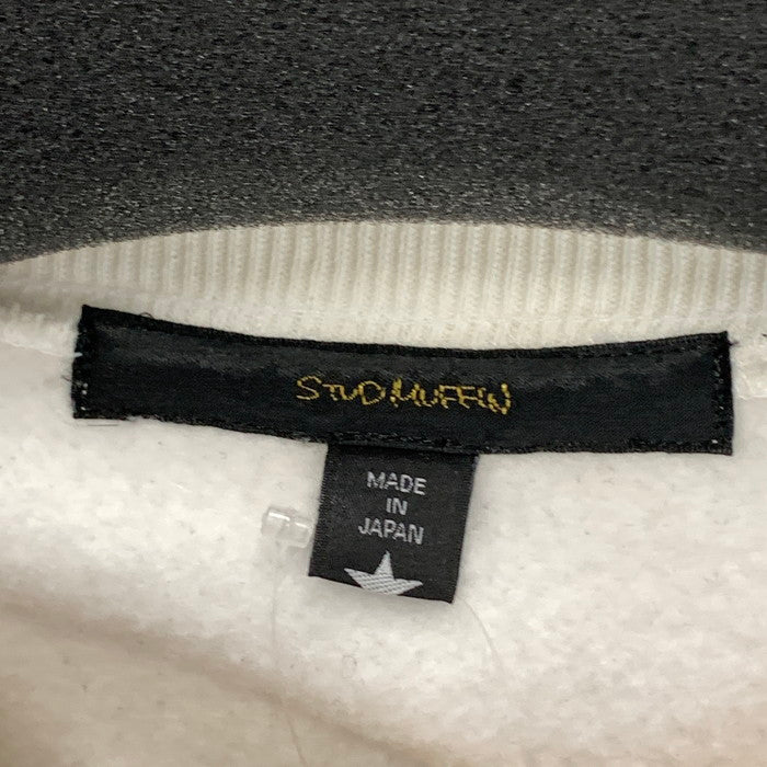 【中古品】【メンズ】 STUD MUFFIN 024-02319 スウェット トップス アウター ブランド 古着 140-250607-gm-09-fuz サイズ：3 カラー：ホワイト 万代Net店