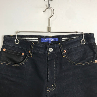 【中古品】【メンズ】 JUNYA WATANABE COMME des GARCONS MAN ジュンヤワタナベコムデギャルソンマン DENIM PANTS デニム パンツ ジーパン ジーンズ ボトムス 古着 151-250515-mh-07-fuz サイズ：XS カラー：インディゴ 万代Net店