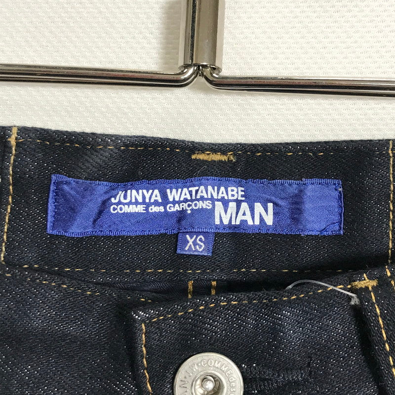 【中古品】【メンズ】 JUNYA WATANABE COMME des GARCONS MAN ジュンヤワタナベコムデギャルソンマン DENIM PANTS デニム パンツ ジーパン ジーンズ ボトムス 古着 151-250515-mh-07-fuz サイズ：XS カラー：インディゴ 万代Net店