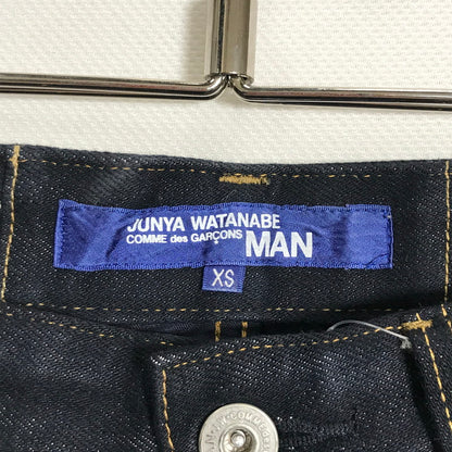 【中古品】【メンズ】 JUNYA WATANABE COMME des GARCONS MAN ジュンヤワタナベコムデギャルソンマン DENIM PANTS デニム パンツ ジーパン ジーンズ ボトムス 古着 151-250515-mh-07-fuz サイズ：XS カラー：インディゴ 万代Net店