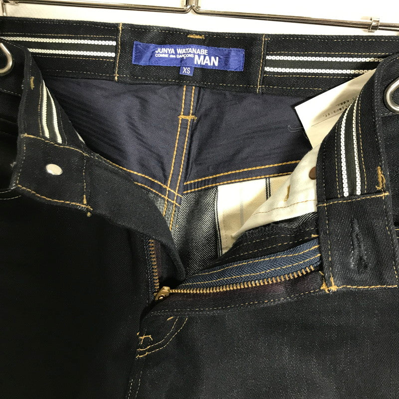 【中古品】【メンズ】 JUNYA WATANABE COMME des GARCONS MAN ジュンヤワタナベコムデギャルソンマン DENIM PANTS デニム パンツ ジーパン ジーンズ ボトムス 古着 151-250515-mh-07-fuz サイズ：XS カラー：インディゴ 万代Net店