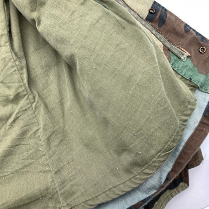 【中古品】【メンズ】 U.S.ARMY M-65 フィールドジャケット ミリタリ―ジャケット アウター 古着 145-260425-gm-17-fuz サイズ：12-14 カラー：カモフラ 万代Net店