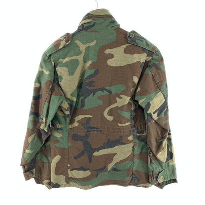 【中古品】【メンズ】 U.S.ARMY M-65 フィールドジャケット ミリタリ―ジャケット アウター 古着 145-260425-gm-17-fuz サイズ：12-14 カラー：カモフラ 万代Net店