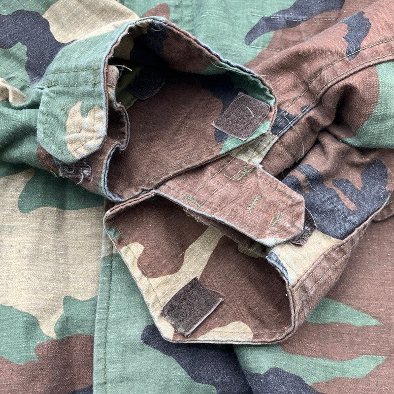 【中古品】【メンズ】 U.S.ARMY M-65 フィールドジャケット ミリタリ―ジャケット アウター 古着 145-260425-gm-17-fuz サイズ：12-14 カラー：カモフラ 万代Net店