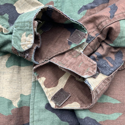 【中古品】【メンズ】 U.S.ARMY M-65 フィールドジャケット ミリタリ―ジャケット アウター 古着 145-260425-gm-17-fuz サイズ：12-14 カラー：カモフラ 万代Net店