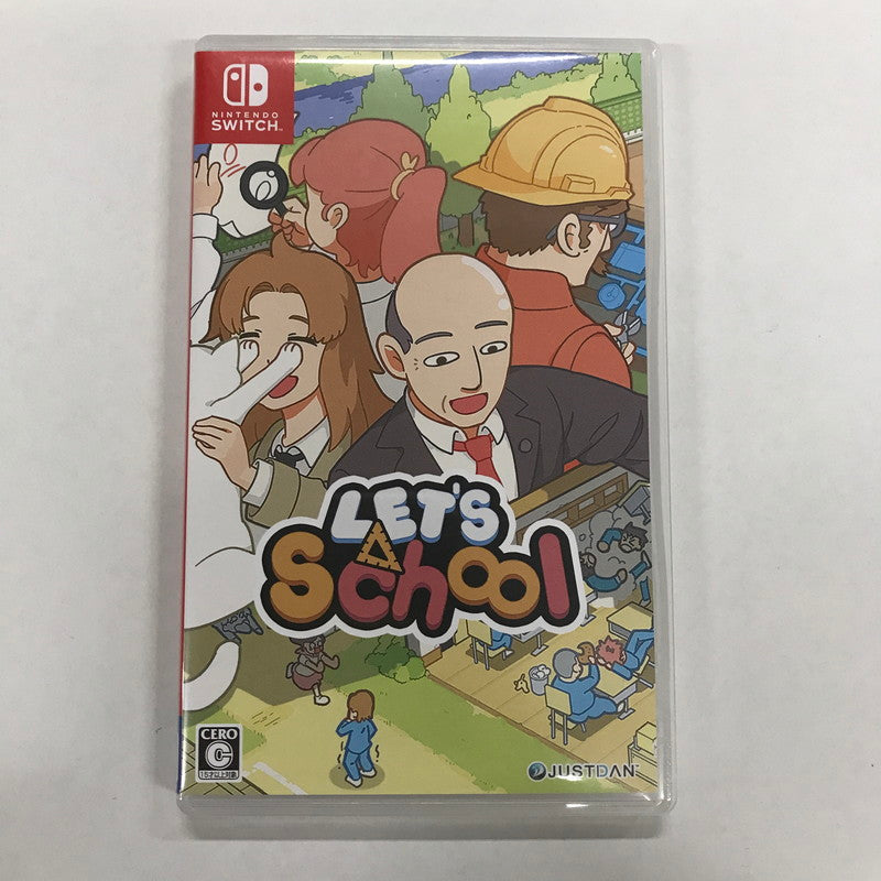 【中古品】 Let's School レッツスクール ニンテンドースイッチ Nintendo Switch ゲームソフト [CERO区分_C/ 15歳以上対象] 029-260904-io-02-fuz 万代Net店