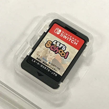 【中古品】 Let's School レッツスクール ニンテンドースイッチ Nintendo Switch ゲームソフト [CERO区分_C/ 15歳以上対象] 029-260904-io-02-fuz 万代Net店