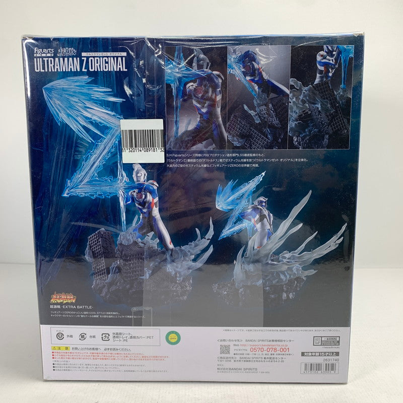【中古品】 未開封 フィギュアーツZERO ［超激戦］ウルトラマンゼット オリジナル ウルトラマンZオリジナル フィギュア 箱に傷みあり 044-260215-ks-57-fuzh 万代Net店