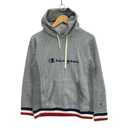 【中古品】【メンズ】 Champion チャンピオン REVERSE WEAVE HOODIE リバースウィーブ パーカー トップス ブランド 古着 145-250614-gm-20-fuz サイズ：S カラー：グレー 万代Net店