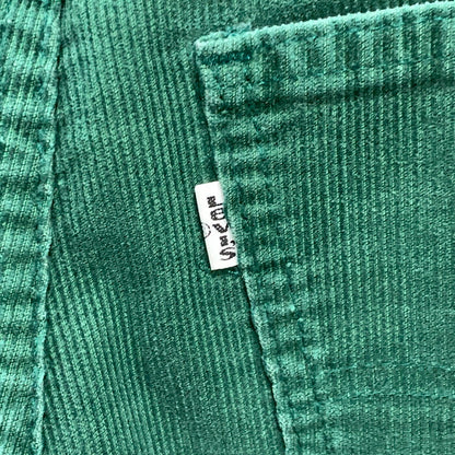【中古品】【メンズ】 Levi's リーバイス 719-1535 コーデュロイパンツ ボトムス ブランド 古着 156-251004-gm-12-fuz サイズ：30×30 カラー：グリーン 万代Net店
