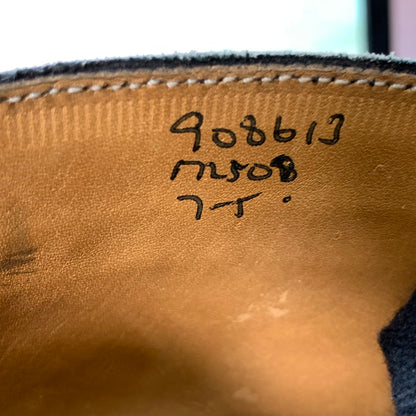 【中古品】【メンズ】 Tricker's トリッカーズ M2508-D MALTON レザーシューズ ブーツ ブランド 164-260222-gm-36-fuz サイズ：UK7 カラー：ブラック 万代Net店