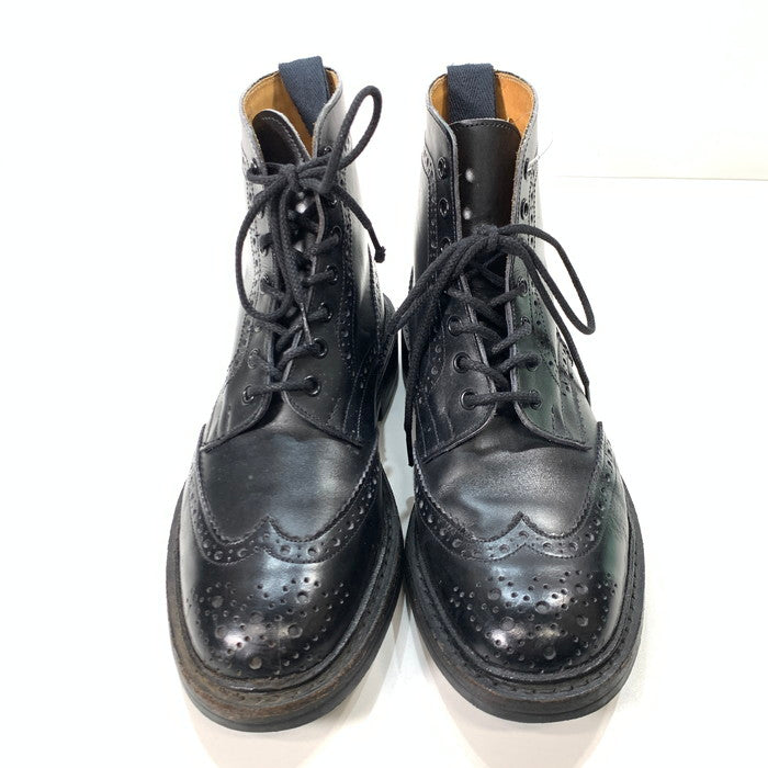 【中古品】【メンズ】 Tricker's トリッカーズ M2508-D MALTON レザーシューズ ブーツ ブランド 164-260222-gm-36-fuz サイズ：UK7 カラー：ブラック 万代Net店