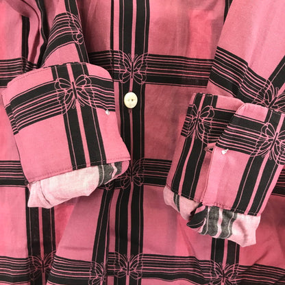 【中古品】【メンズ】 Needles ニードルス MR179 CLASSIC SHIRT クラシック シャツ 長袖 オープンカラー トップス 古着 140-250523-mh-06-fuz サイズ：S カラー：ピンク 万代Net店