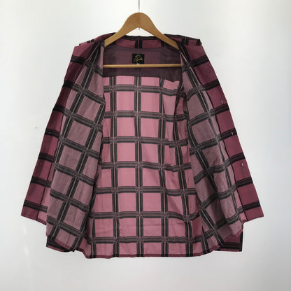 【中古品】【メンズ】 Needles ニードルス MR179 CLASSIC SHIRT クラシック シャツ 長袖 オープンカラー トップス 古着 140-250523-mh-06-fuz サイズ：S カラー：ピンク 万代Net店